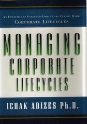 Cover of: Managing corporate lifecycles