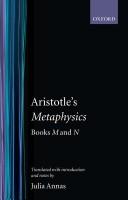 Cover of: Metaphysics by Aristotle