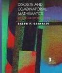 Cover of: Discrete and Combinatorial Mathematics by Ralph P. Grimaldi, Ralph P. Grimaldi