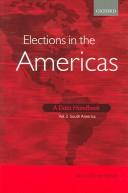 Cover of: Elections in the Americas by edited by Dieter Nohlen.