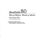 Cover of: Smalltalk-80 by Glen Krasner