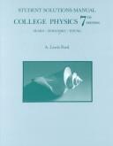 Cover of: College Physics, Seventh Edition (Study Guide)