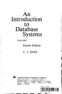 Cover of: An Introduction to Data Base Systems (Addison-Wesley systems programming series) by C.J. Date