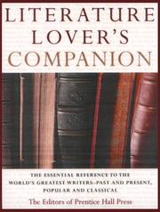 Cover of: Literature lover's companion by the editors of Prentice Hall Press.