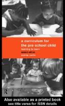 Cover of: Curriculum for the Pre-school Child by Audrey Curtis        