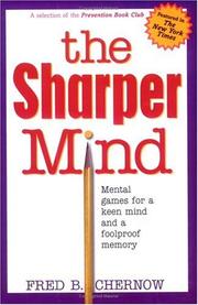 Cover of: The Sharper Mind by Fred B. Chernow