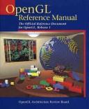 Cover of: Opengl Reference Manual by OpenGL Architecture Review Board