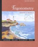 Cover of: Trigonometry: Graphs and Models