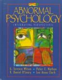 Cover of: Abnormal Psychology: Integrating Perspectives