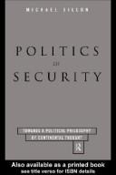 Cover of: Politics of Security