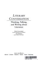Front cover of Literary conversation by Patsy Callaghan