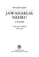 Cover of: Jawaharlal Nehru: Vol.3: 1956-1964: A Biography