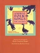 Cover of: Animal Folk Songs for Children: Traditional American Songs