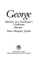 Cover of: George, memoirs of a gentleman's gentleman