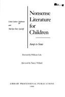 Nonsense literature for children by Celia Catlett Anderson, Marilyn Fain Apseloff