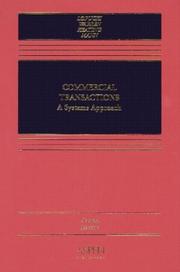 Cover of: Commercial transactions: a systems approach