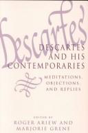 Cover of: Descartes and his contemporaries: Meditations, Objections, and Replies
