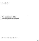 Cover of: Architecture of the Well-Tempered Environment by Reyner Banham
