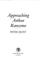 Cover of: Approaching Arthur Ransome