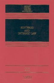 Cover of: Software and Internet law
