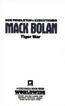 Cover of: Tiger War