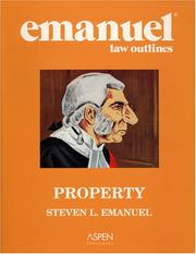 Cover of: Property by Steven Emanuel, Steven Emanuel