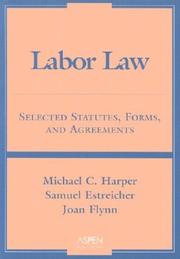 Cover of: Labor Law 2003 | Michael C. Harper