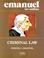 Cover of: Criminal law