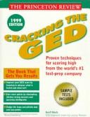 Cover of: Cracking the GED, 1999  Edition