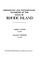 Cover of: Chronology and documentary handbook of the State of Rhode Island