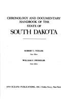 Cover of: Chronology and documentary handbook of the State of South Dakota