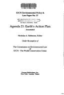 Cover of: Agenda 21: Earth's action plan annotated