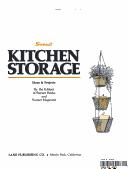 Cover of: Kitchen storage: ideas & projects