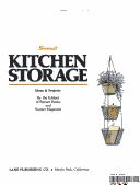 Cover of: Kitchen storage by Sunset Books, Sunset Books