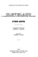 Cover of: Cleveland: a chronological & documentary history, 1760-1976