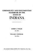 Cover of: Chronology and documentary handbook of the State of Indiana