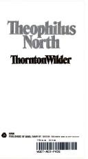 Cover of: Theophilus North by Thornton Wilder