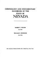 Cover of: Chronology and documentary handbook of the State of Nevada