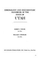Cover of: Chronology and documentary handbook of the State of Utah