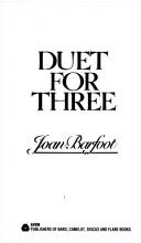 Duet for three by Joan Barfoot