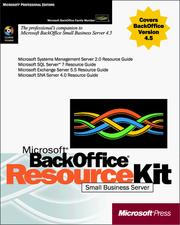 Cover of: Microsoft Backoffice Small Business Server 4.5 Resource Kit