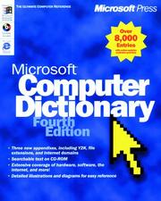 Microsoft computer dictionary by Microsoft Press