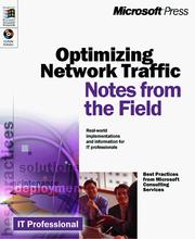 Cover of: Optimizing Network Traffic (Notes from the Field)