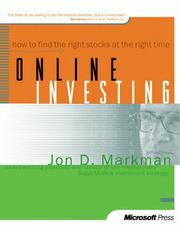 Cover of: Online Investing by Jon D. Markman