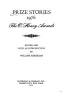 Cover of: Prize Stories 1976: The O'Henry Awards