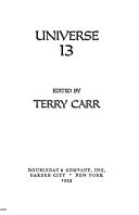 Cover of: Universe 13 by Terry Carr