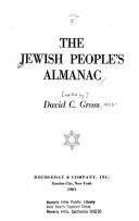 The Jewish People's Almanac by David C. Gross