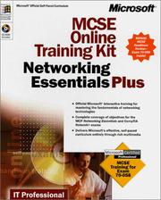 Cover of: McSe Online Training Kit: Networking Essentials Plus : Exam 70-058 (It-Training Kits)
