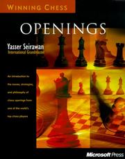 Cover of: Winning Chess Openings (Winning Chess) by Yasser Seirawan