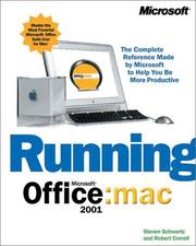 Cover of: Running Microsoft(r) Office 2001 for Mac(r)